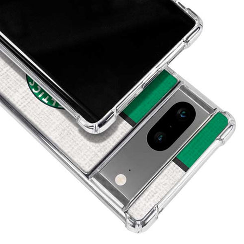 NBA Boston Celtics Canvas Google Pixel 8a Clear Case